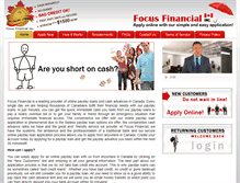 Tablet Screenshot of focusfinancialcorp.com